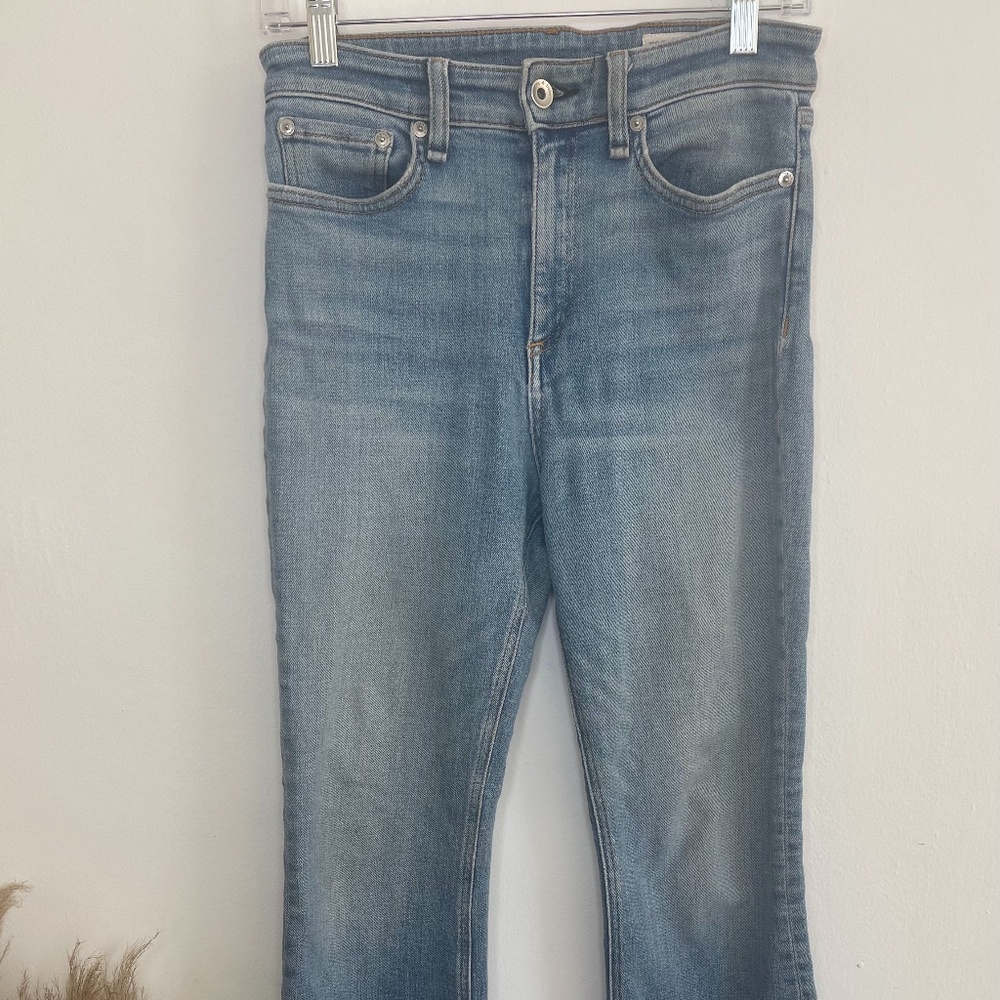 Rag & Bone High-Rise Ankle Flare ean